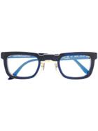 Kuboraum Square Frame Glasses - Blue