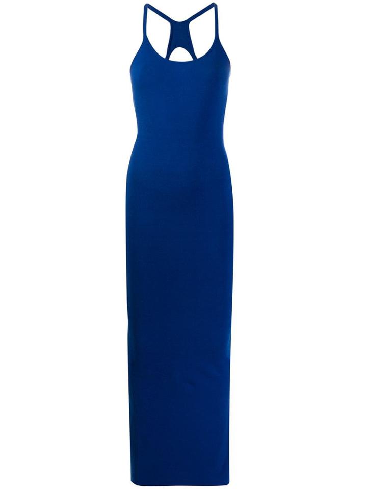 Dsquared2 Open Back Gown - Blue