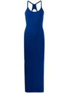 Dsquared2 Open Back Gown - Blue