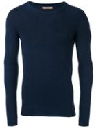Nuur Crew Neck Jumper, Men's, Size: 50, Blue, Cotton/nylon