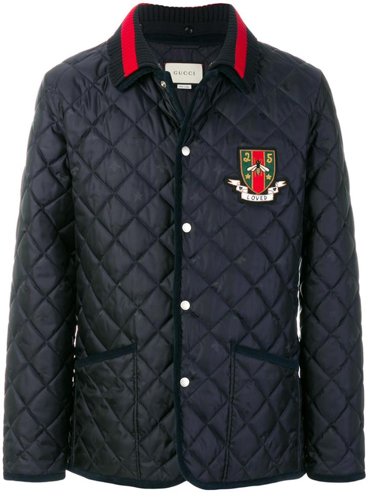 Gucci Loved Crest Jacket - Blue
