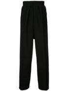 Y-3 Slouched Track Trousers - Black