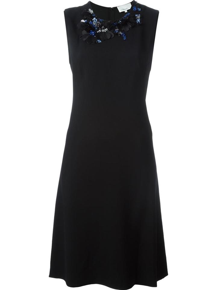 3.1 Phillip Lim Embellished Neckline Dress