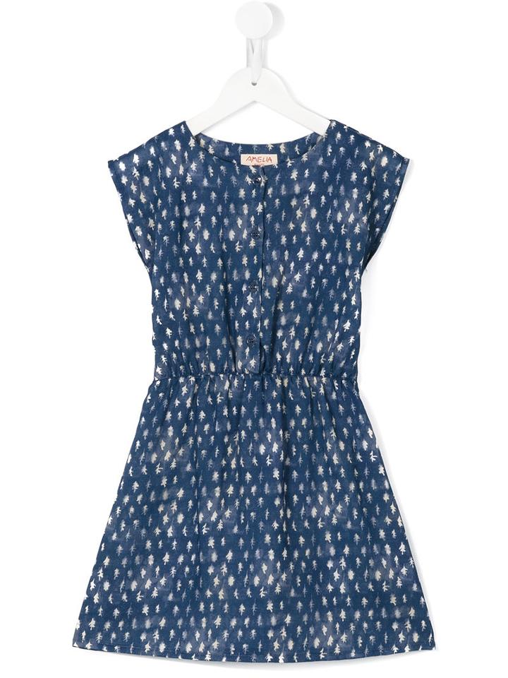 Amelia Milano Angie Dress, Girl's, Size: 6 Yrs, Blue