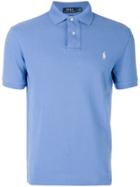 Polo Ralph Lauren Short Sleeved Logo Polo Shirt - Blue