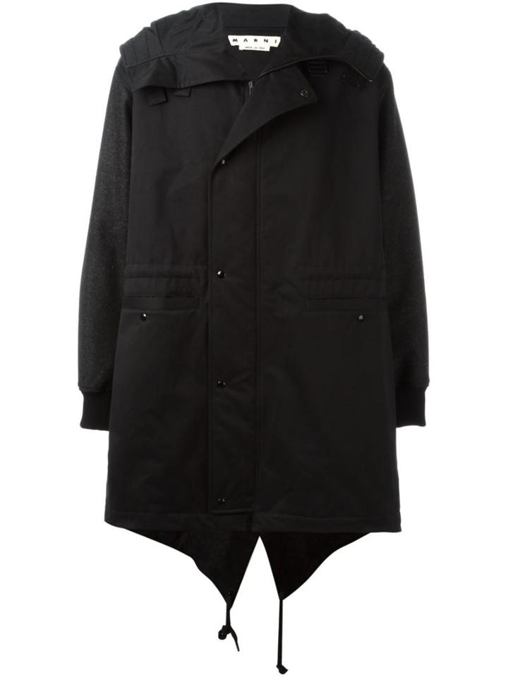 Marni Drop Tail Hem Parka