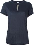 Brunello Cucinelli Beaded Detail T-shirt