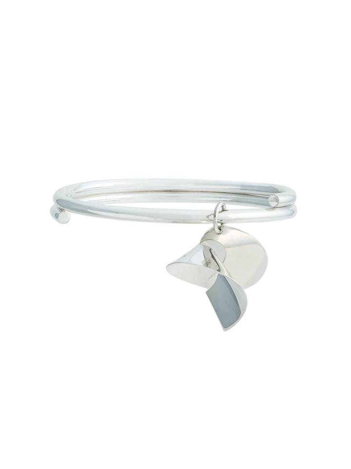 Sara Robertsson Arc And Coil Bracelet - Metallic