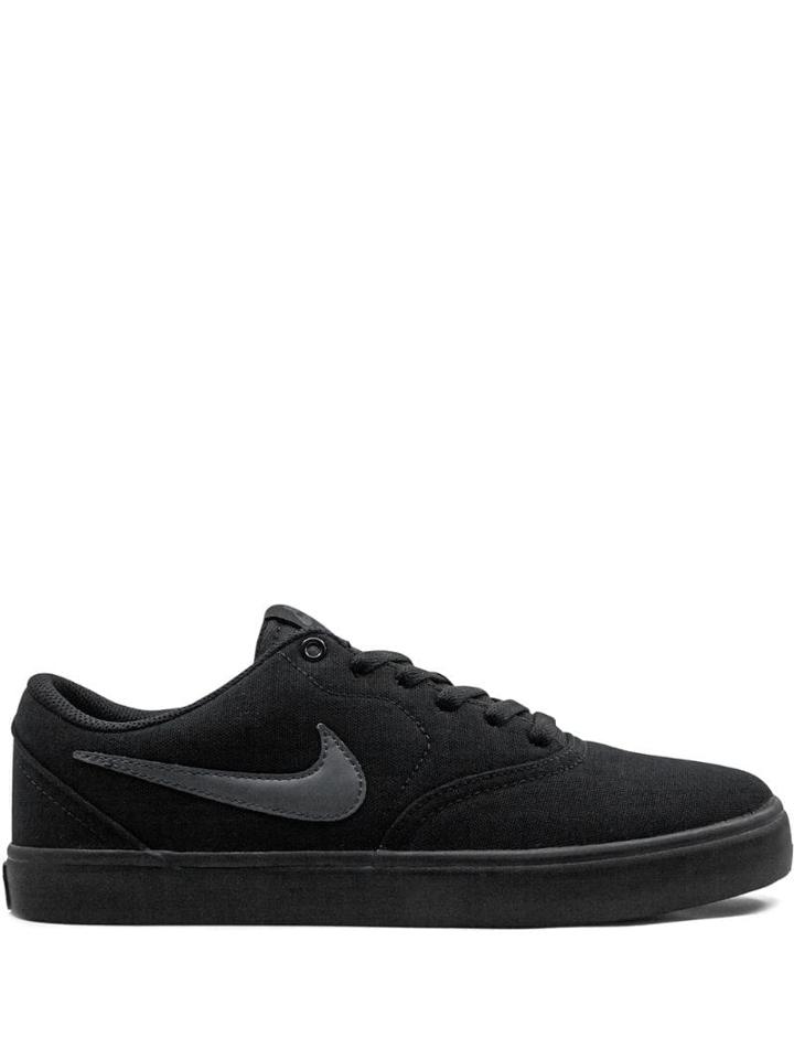 Nike Check Solar Cnvs Sb Sneakers - Black