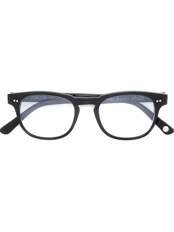 Ahlem Brushed Rectangular Glasses