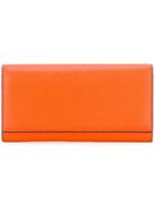 Valextra Billfold Wallet - Yellow & Orange