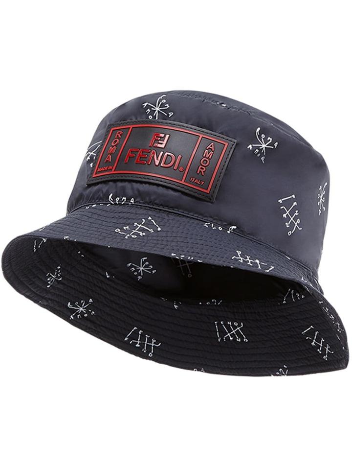 Fendi Reversible Fisherman-style Hat - Black