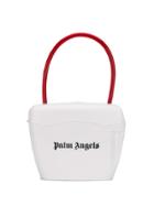 Palm Angels Padlock Bag - White