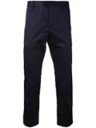 Paolo Pecora - Tailored Trousers - Men - Cotton/spandex/elastane - 46, Blue, Cotton/spandex/elastane