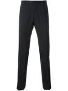 Tonello Tailored Trousers, Men's, Size: 50, Black, Virgin Wool/spandex/elastane