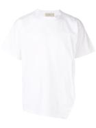 Maison Flaneur Slits Detail T-shirt - White