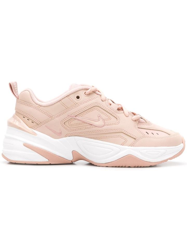 Nike Nike Ao3108n 202 Beige Leather/fur/exotic Skins->leather - Pink