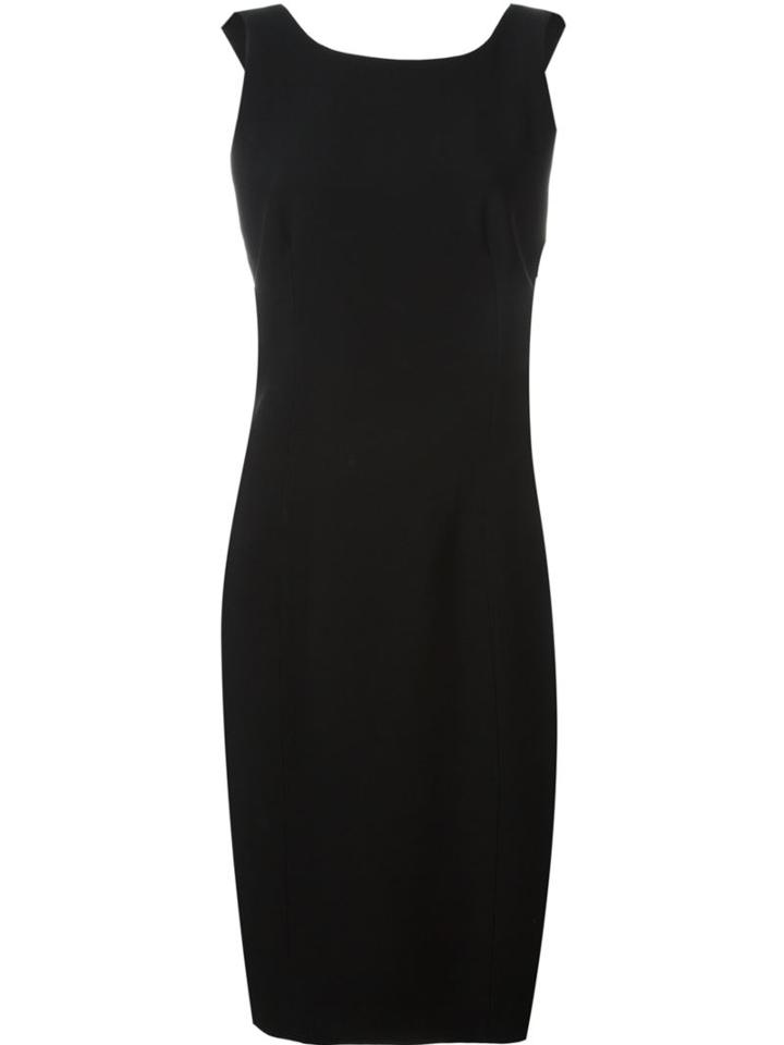 Capucci V-back Fitted Dress
