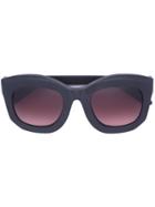 Kuboraum Oversized Frame Sunglasses - Black
