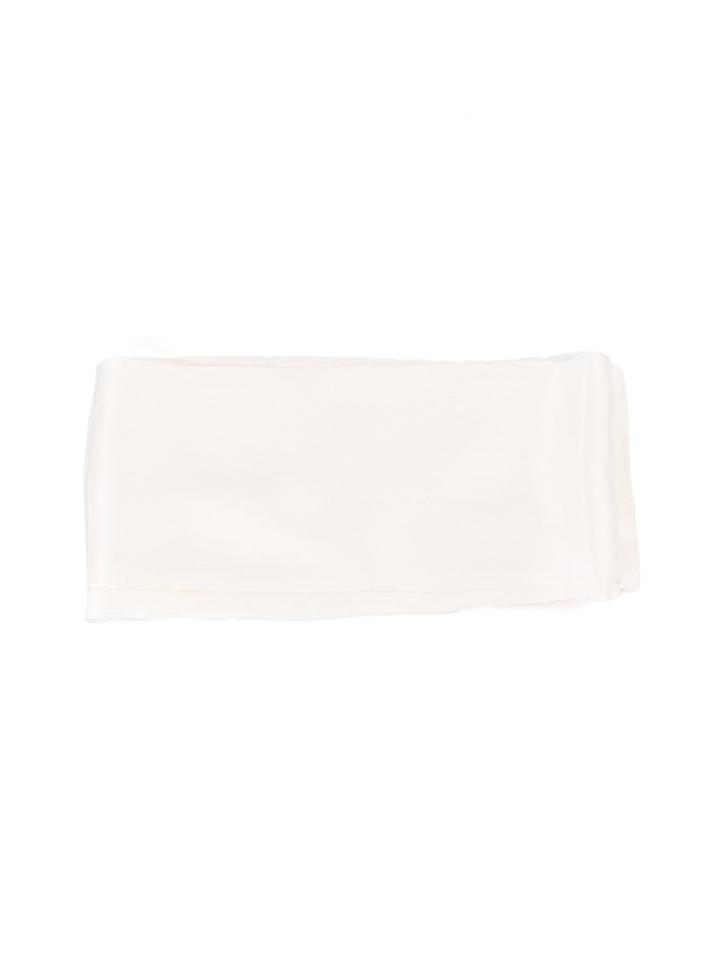 Faith Connexion Long Skinny Scarf, Women's, White, Silk