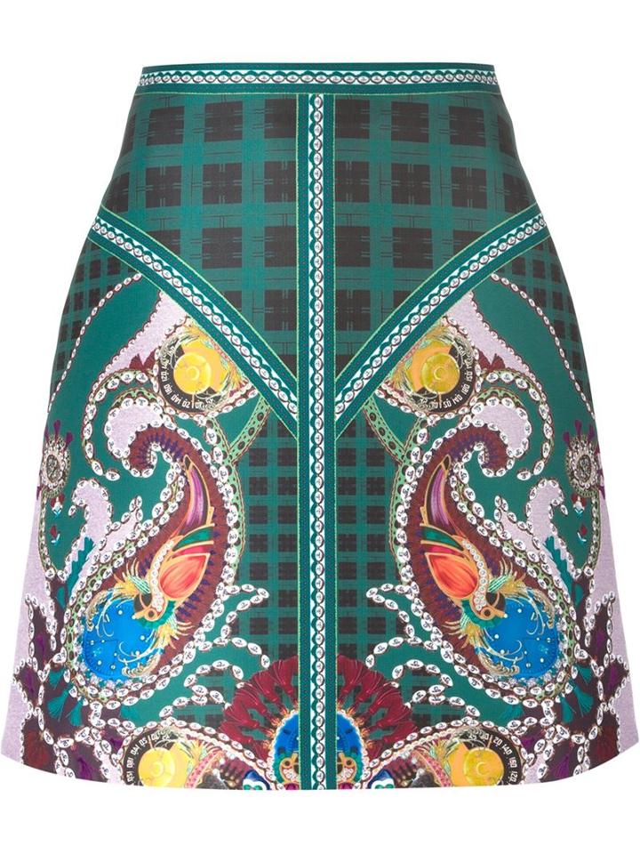 Mary Katrantzou 'tabu' A-line Skirt