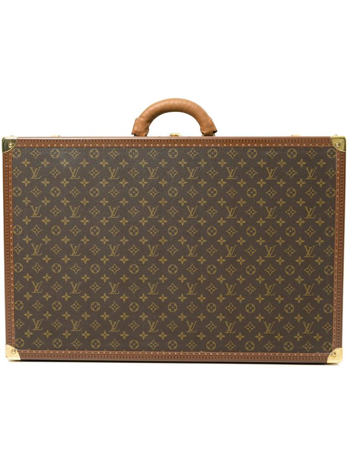 Louis Vuitton Vintage Alzer 70 Trunk Suitcase - Brown