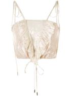 Alice Mccall Champers Ruffled Cami - Gold