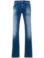 Jacob Cohen Faded Front Jeans - Blue