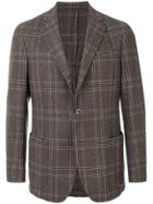 Pal Zileri Plaid Blazer - Brown