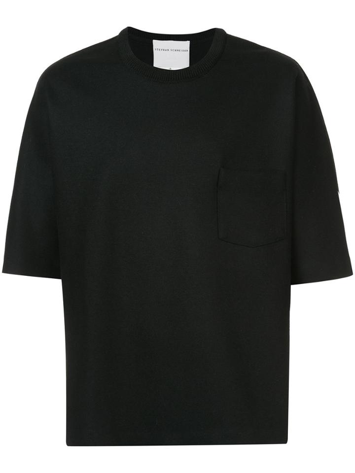 Stephan Schneider Patch Pocket T-shirt - Black