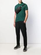 Moncler Classic Short-sleeve Polo Top - Green