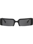 Vogue Eyewear Soho Studded Rectangle Sunglasses - Black