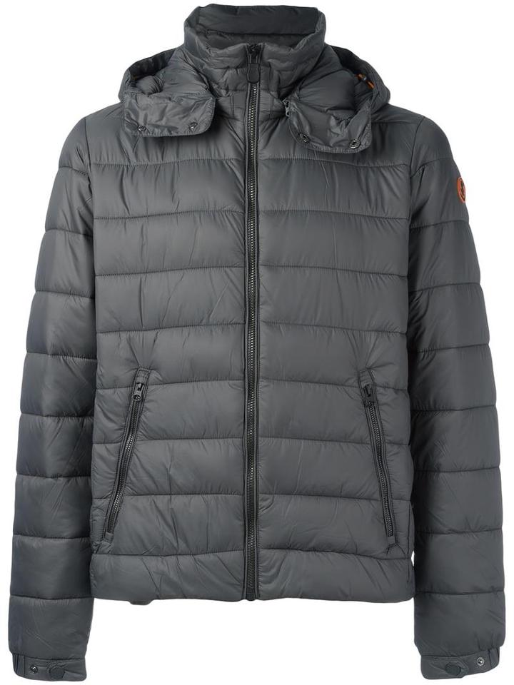 Save The Duck Padded Jacket, Men's, Size: Medium, Grey, Nylon/polyester