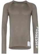 Satisfy Thermal Base Compression Top - Grey
