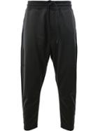 Junya Watanabe Comme Des Garçons Man Cropped Trackpants, Size: Small, Black, Cotton/polyester/lyocell