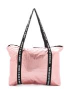 Andorine Metallic Shoulder Bag - Pink