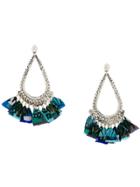 Gas Bijoux Bibi Plume Earrings - Metallic