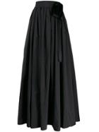 Etro Long Pleated Skirt - Black