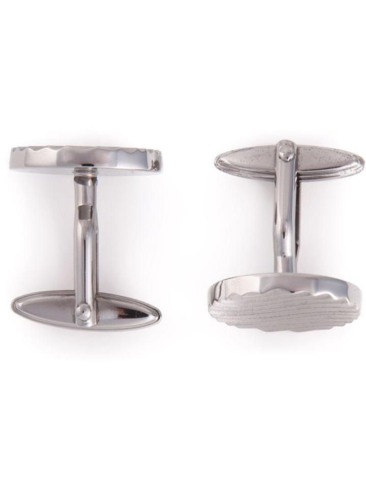 Lanvin Embossed Zebra Cufflinks