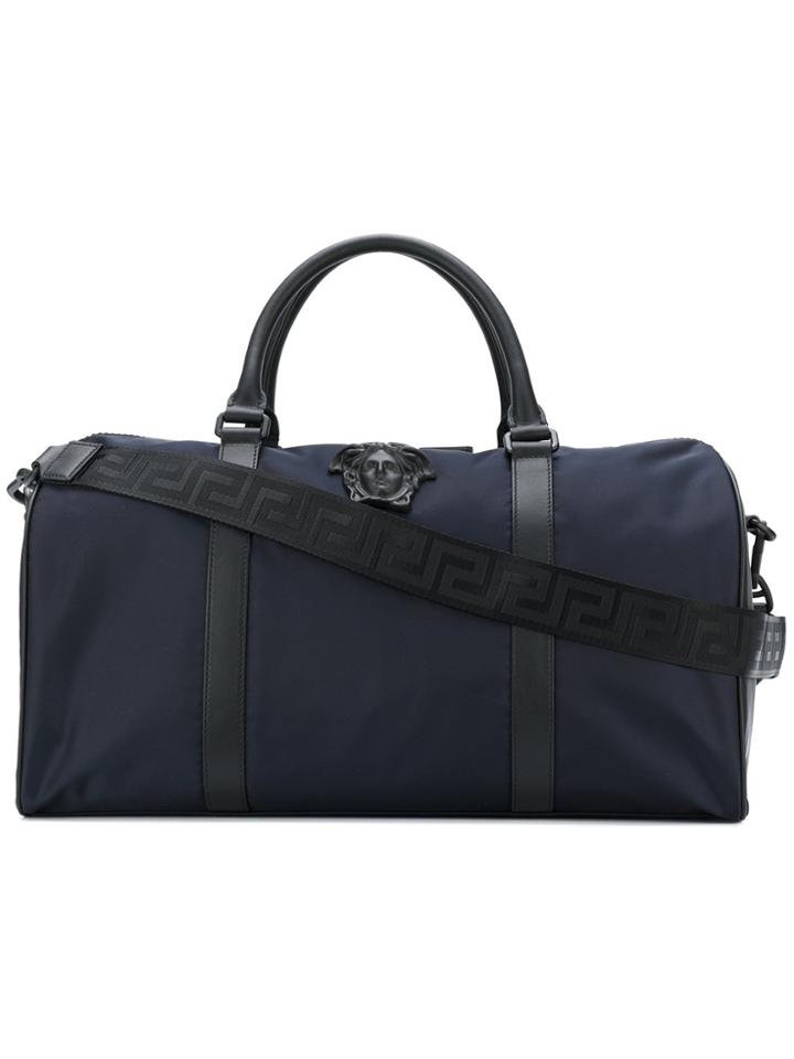 Versace Medusa Head Weekend Bag - Blue
