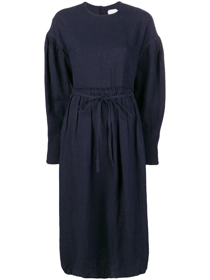 École De Curiosités Longsleeved Dress - Blue