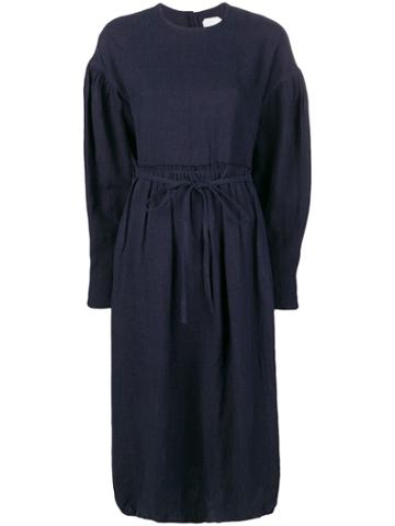 École De Curiosités Longsleeved Dress - Blue
