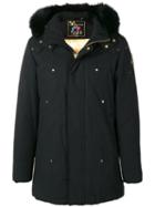 Moose Knuckles. Zipped Up Parka - Black