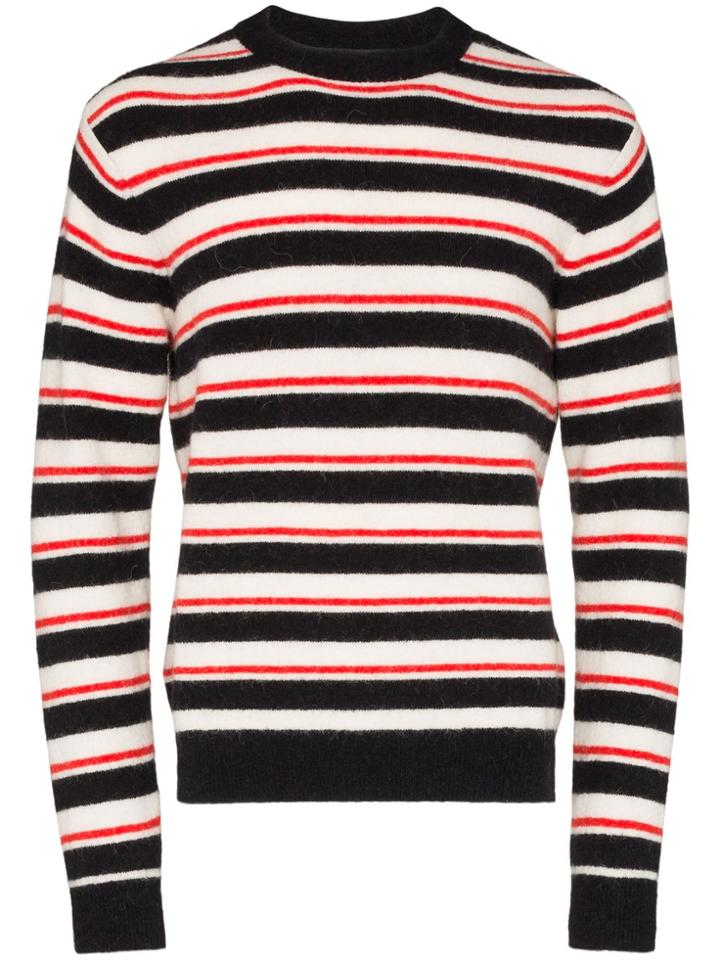 Loreak Noah Striped Knit Jumper - Multicoloured: