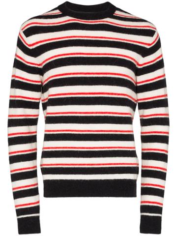Loreak Noah Striped Knit Jumper - Multicoloured: