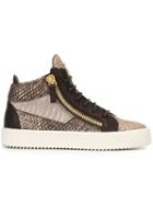 Giuseppe Zanotti Design Panelled 'kris' Hi-top Sneakers