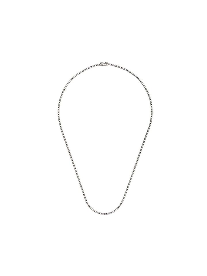 Eva Fehren 18kt White Gold The Line Diamond Choker - Grey