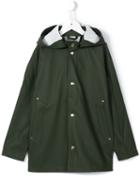 Stutterheim 'stockholm' Raincoat, Toddler Girl's, Size: 4 Yrs, Green
