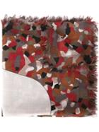 Fendi - Bag Bugs Scarf - Unisex - Silk/wool - One Size, Red, Silk/wool