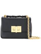 Tom Ford Chain Shoulder Bag, Women's, Black, Calf Leather